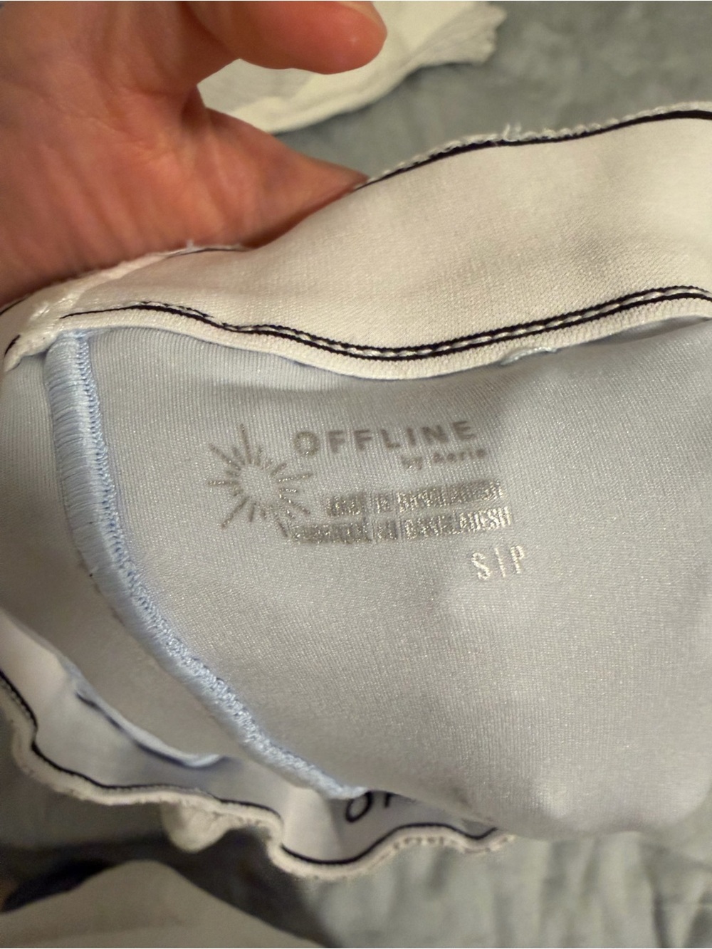 OFFLINE by Aerie Striped Cropped Button Up Shirt & Mini Skirt Set - Picture 5 of 5